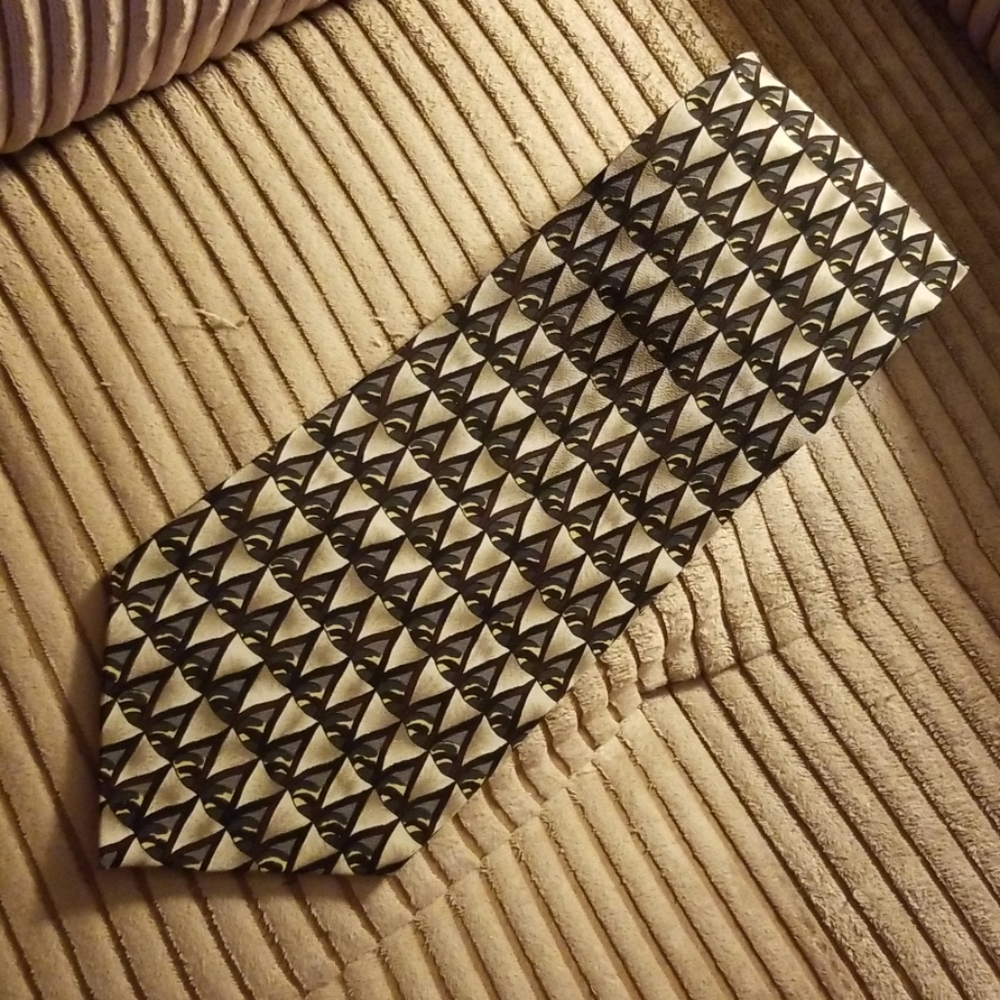 J. Garcia 100% silk tie Shaman collection 17